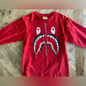 BAPE LONG SLEEVE TEE